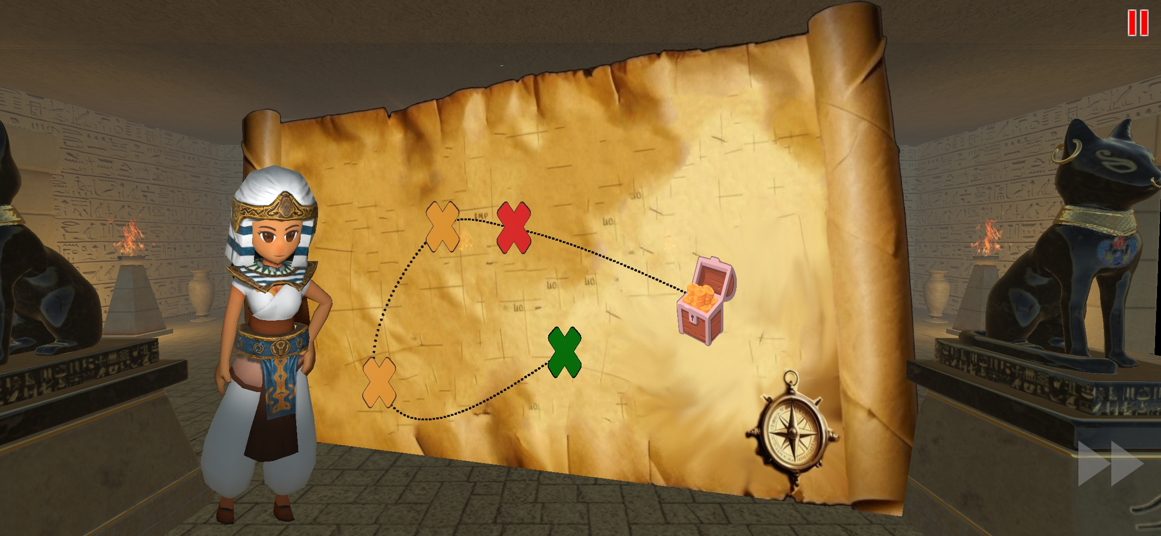 Treasure Hunt AR - Map